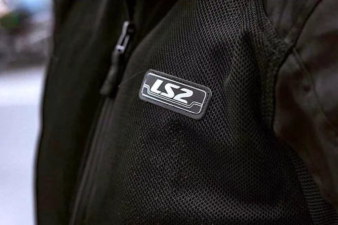 CHAMARRA DEPORTIVA LS2 NEGRO AIRY EVO